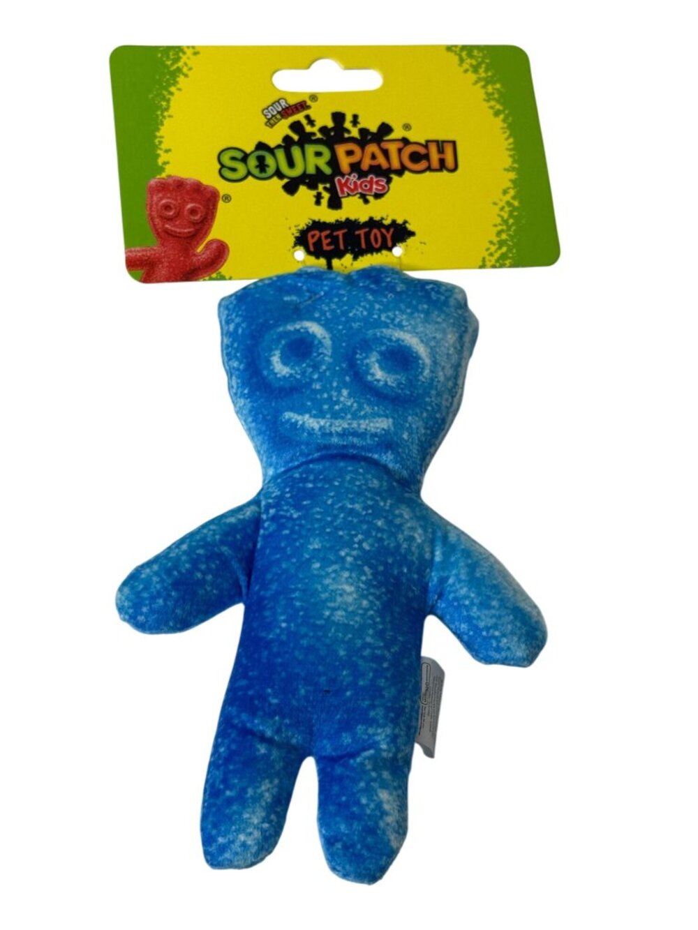 Sour Patch Kids Blue Plush Dog Toy Candy Character Pet Toy New